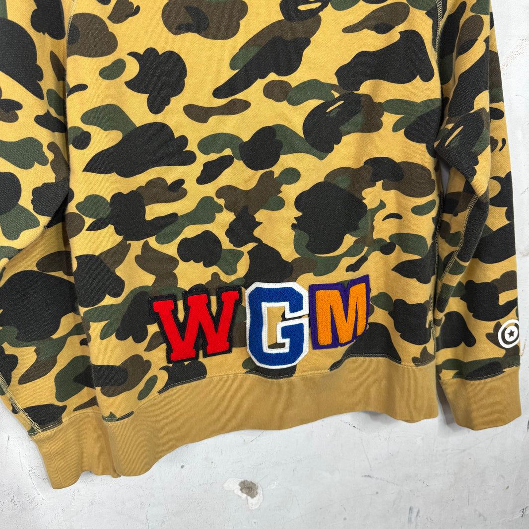 Bape Camo Shark Crewneck Sweater