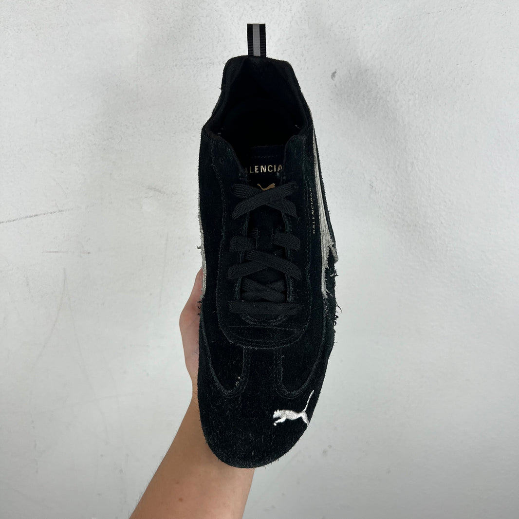 Balenciaga Puma Distressed Speedcat Sneakers