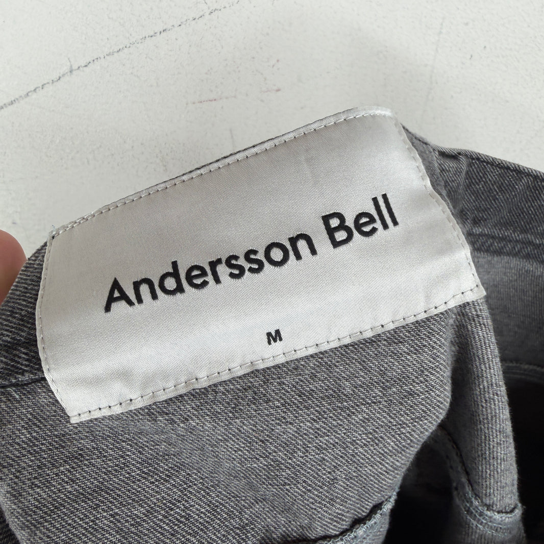 Andersson Bell Gray Lucas Contrast Panel Jeans