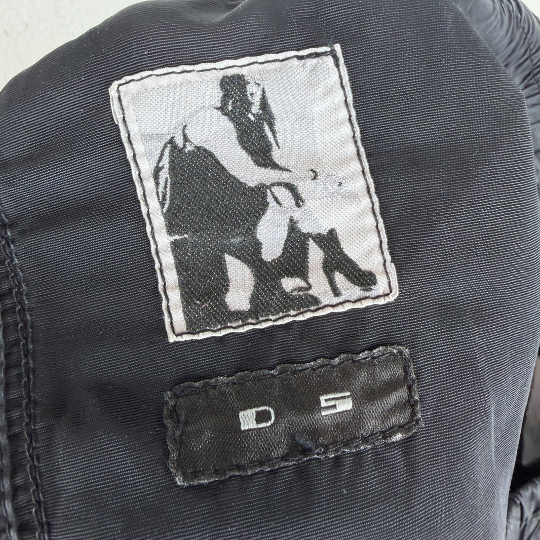 DRKSHDW Memphis Drop Crotch Nylon Shorts