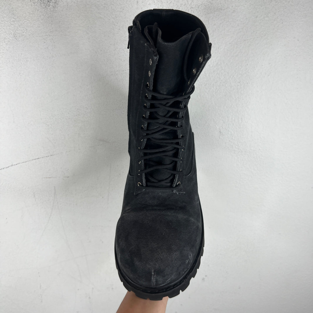 Balenciaga Canvas Stomper Boots