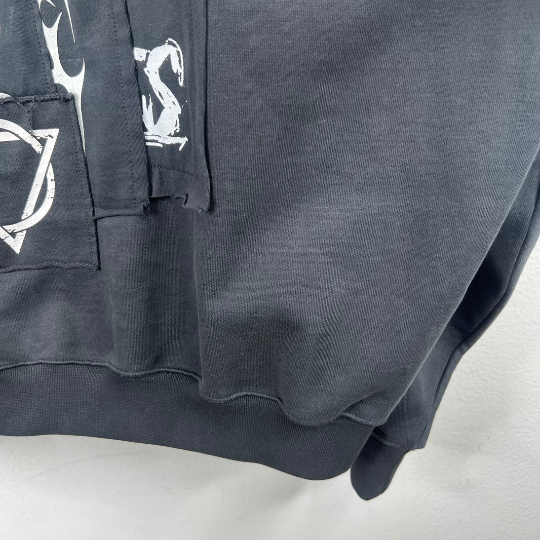 Vetements J'Adore Metal Hoodie