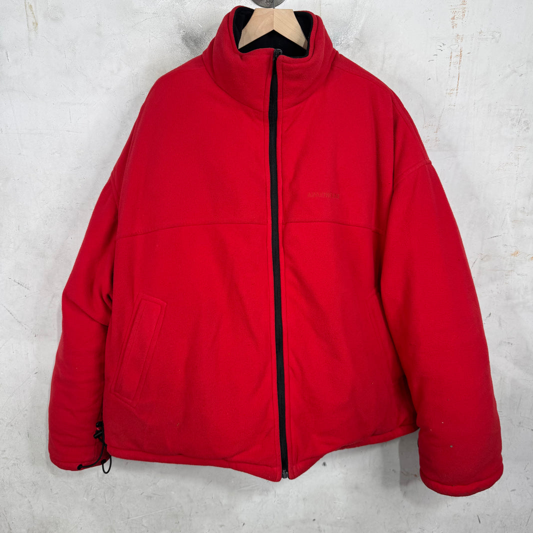 Balenciaga Reversible Puffer Fleece Jacket