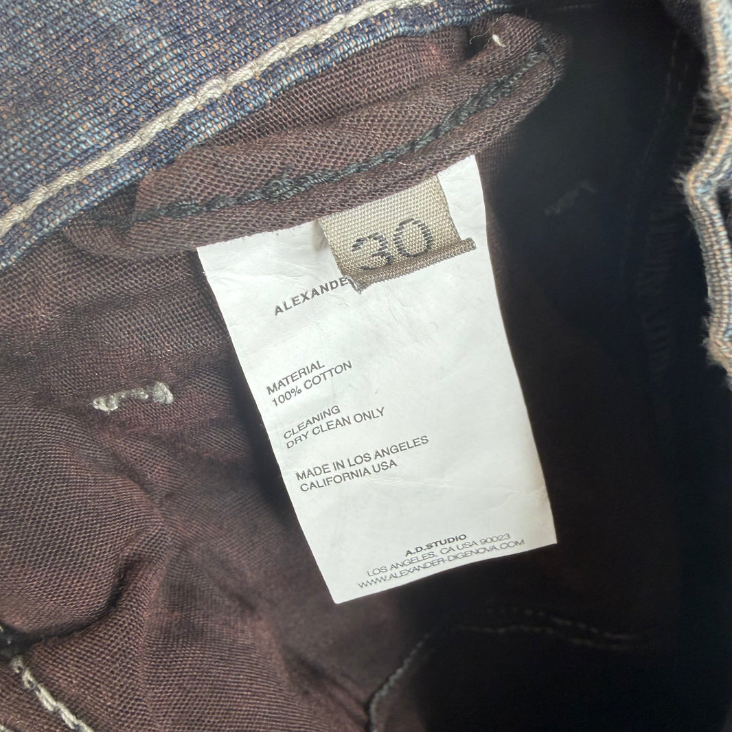 Alexander Digenova Gray Overdye Jeans