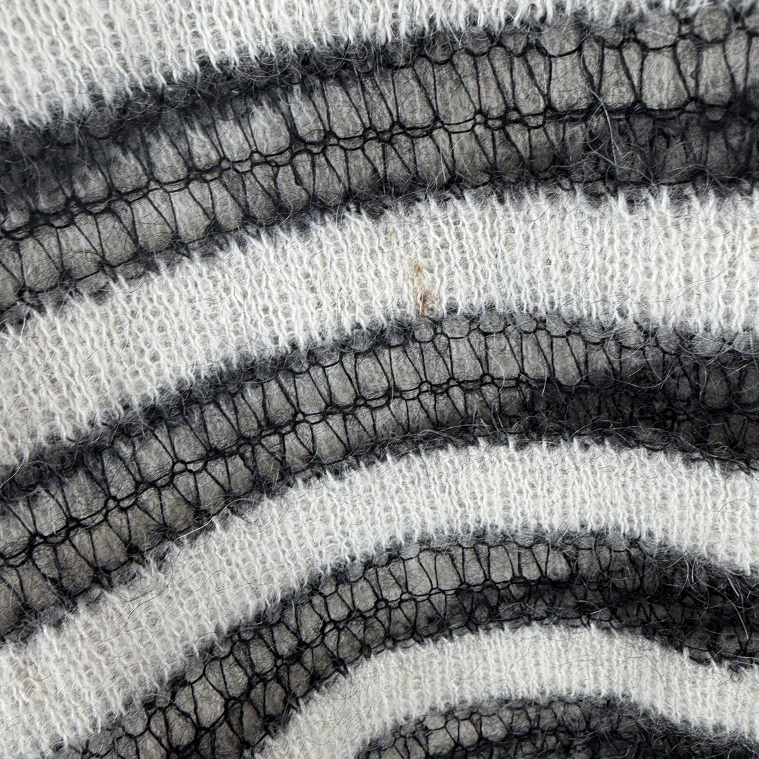 Saint Laurent Striped Knit Sweater