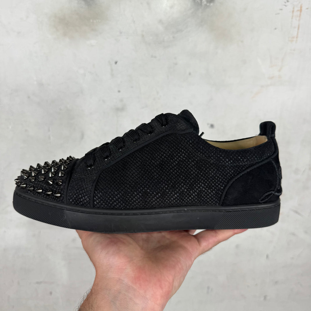 Christian Louboutin Studded Glitter Junior Sneakers