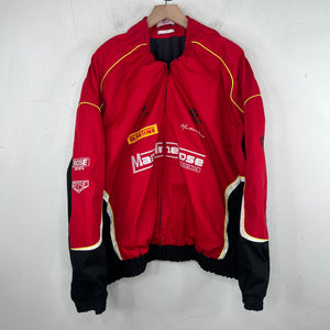 Martine Rose Ruffled Neck Racing Jacket