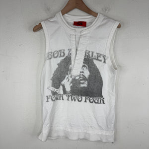 424 Bob Marley Sleeveless Layered Tank Top