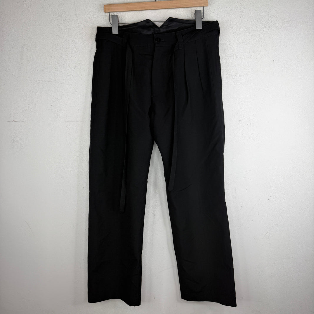Visvim Black Belted Trouser Pants