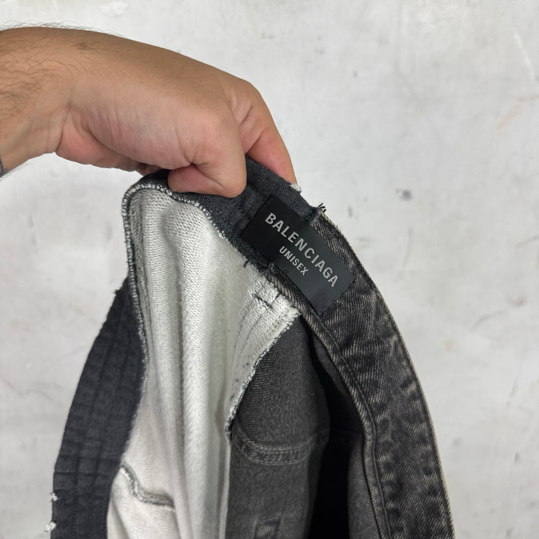 Balenciaga 50/50 Hybrid Baggy Pants