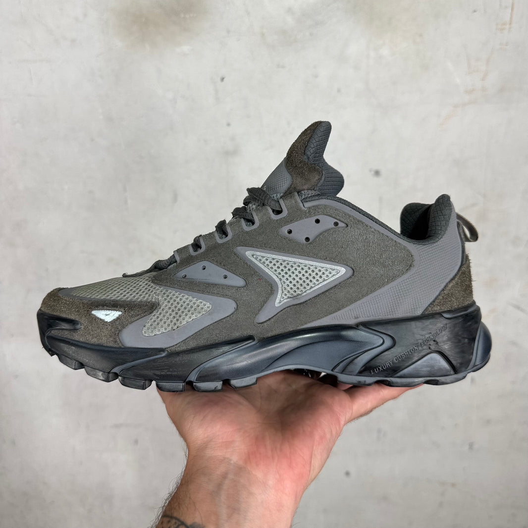 Louis Vuitton Grey Suede Tatic Sneakers