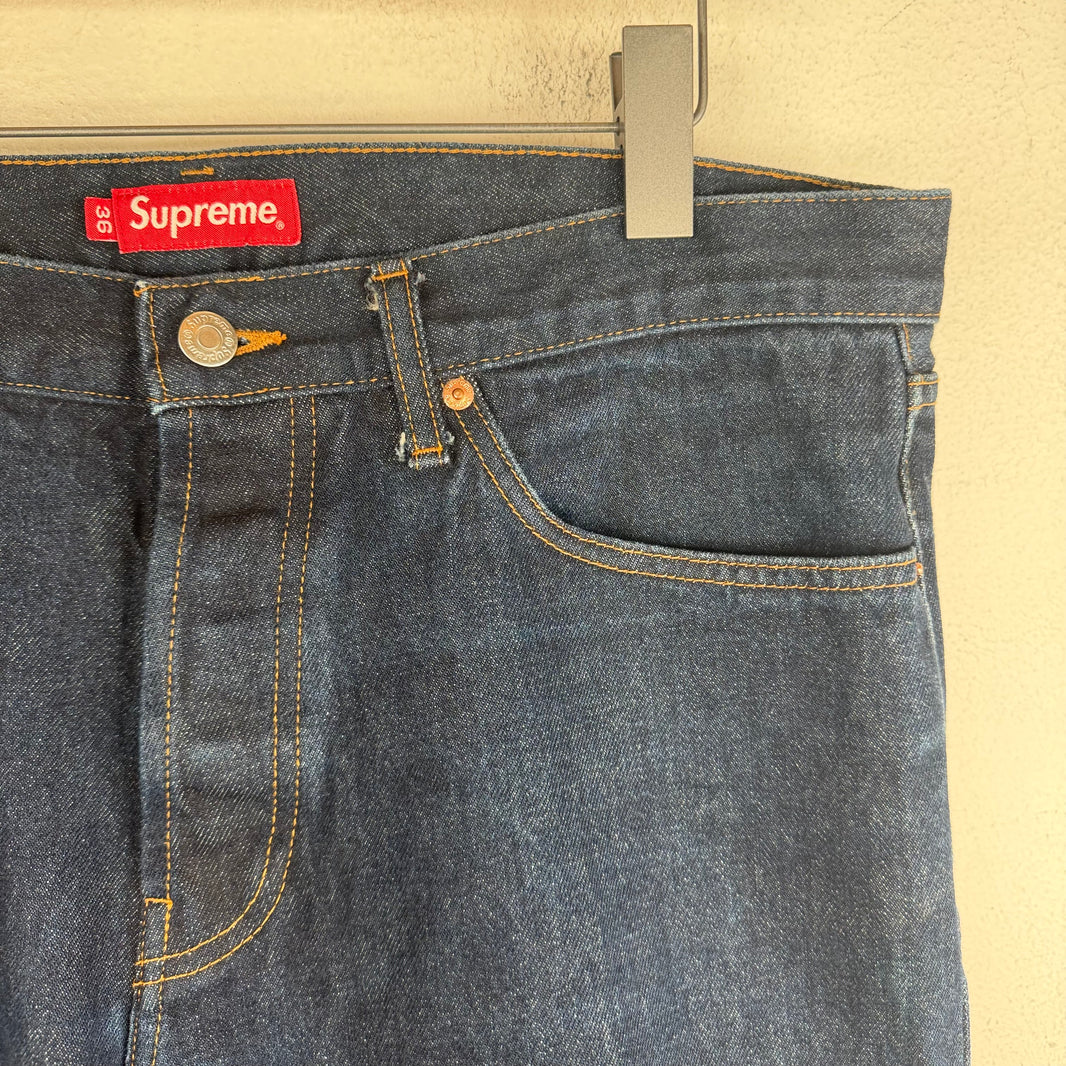 Supreme Selvedge Straight Leg Jeans