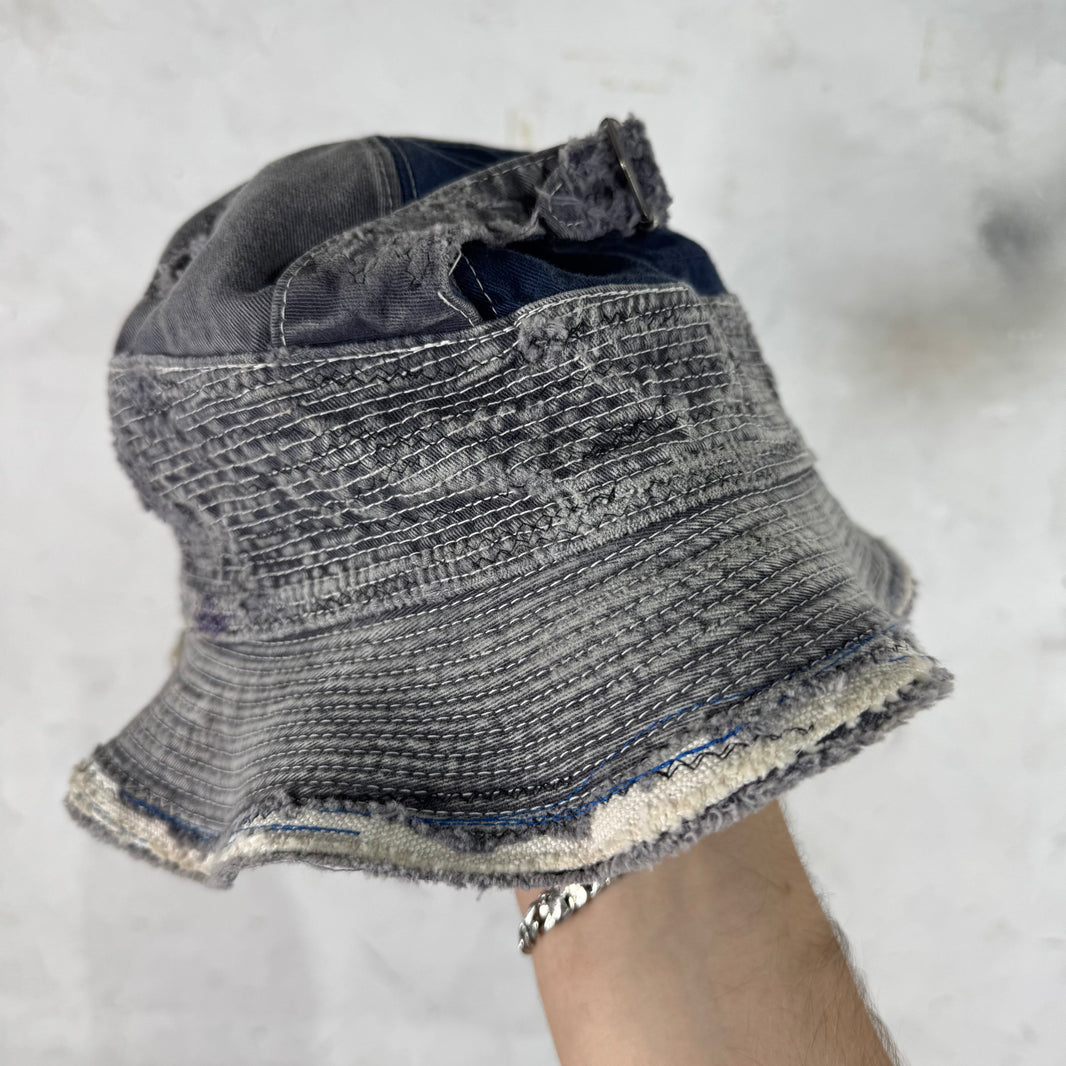 Kapital Grey Old Man & The Sea Bucket Hat