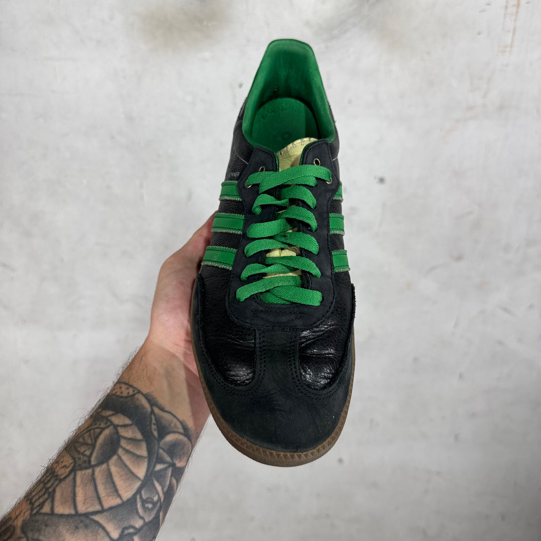 Adidas x Wales Bonner Black/ Green Sambas