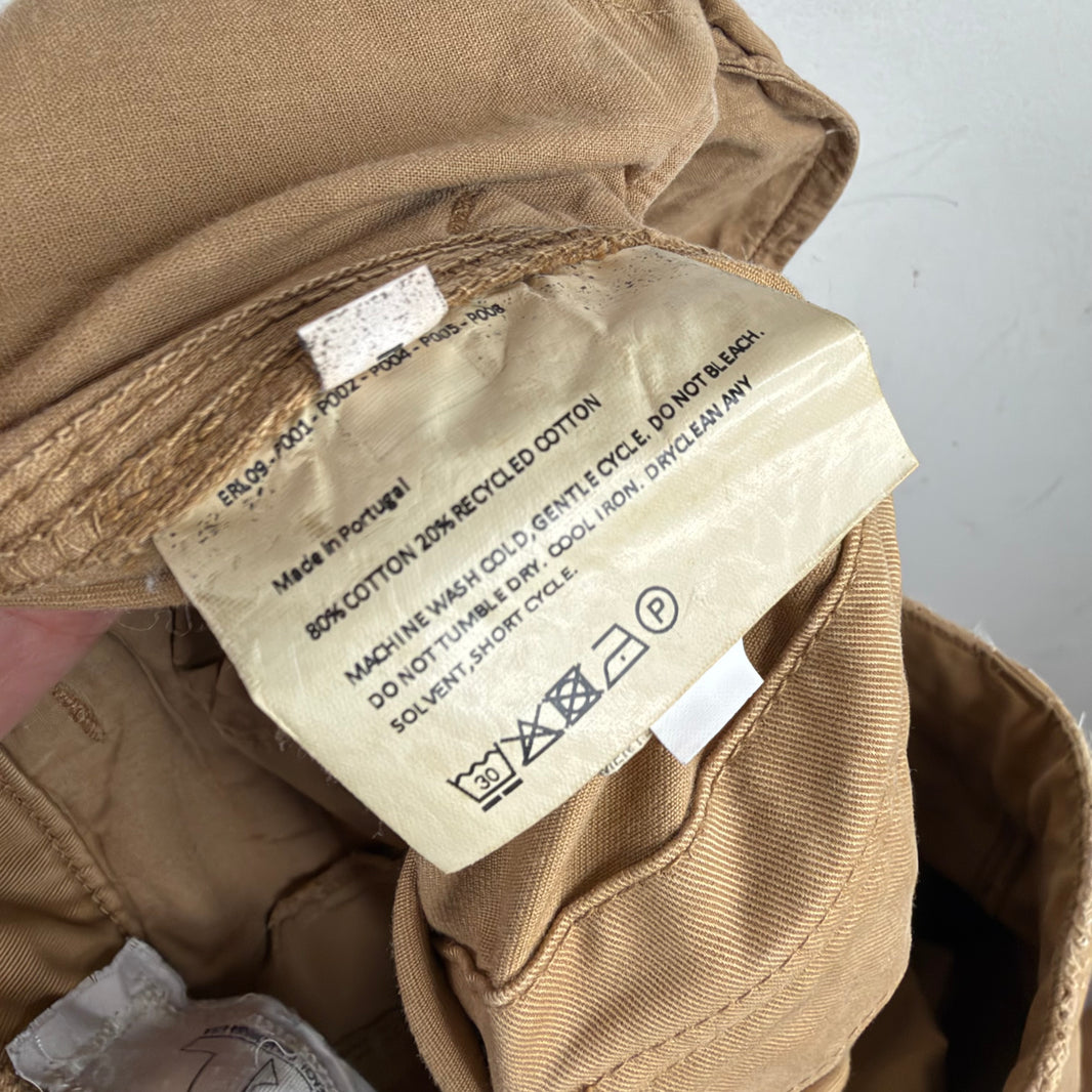 ERL Baggy Khaki Cargo Pants