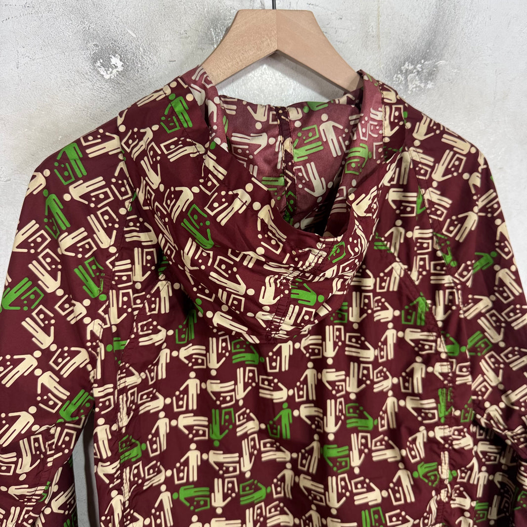 CDG Shirt Trash Icon Windbreaker Jacket