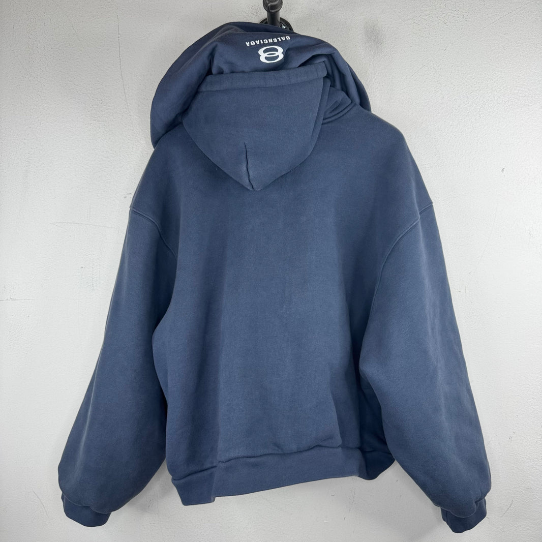 Balenciaga Incognito Zip-Up Hoodie