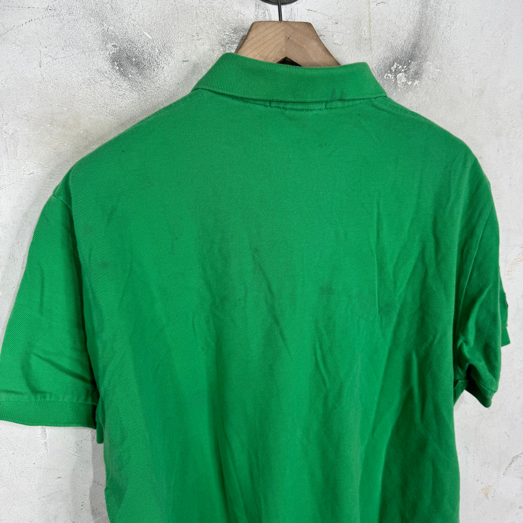 Ralph Lauren Green Navy Multi Horse Polo