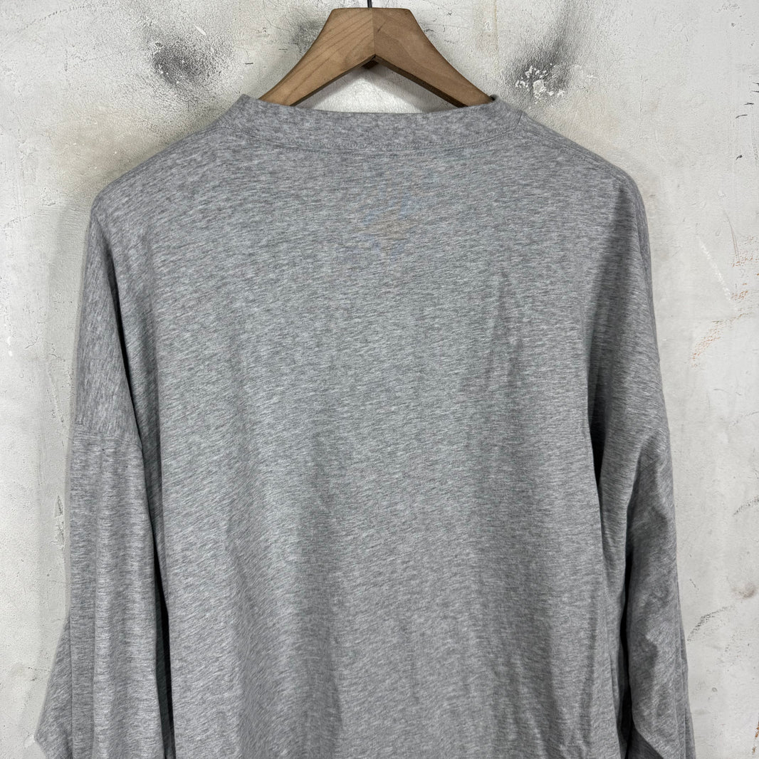 Balenciaga BB Orange Logo L/S T-Shirt