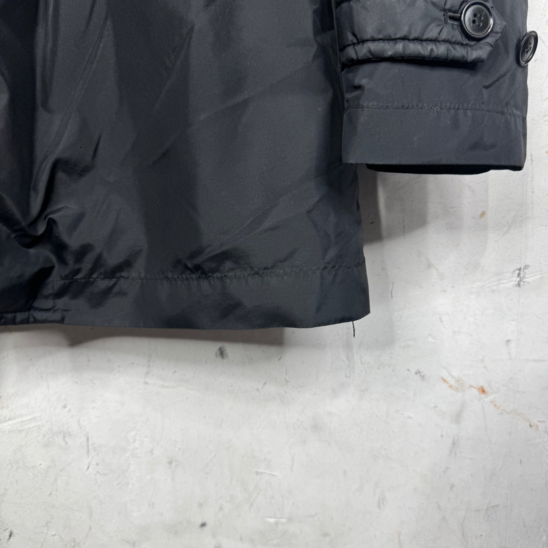 CDG Shirt Padded Nylon Peacoat