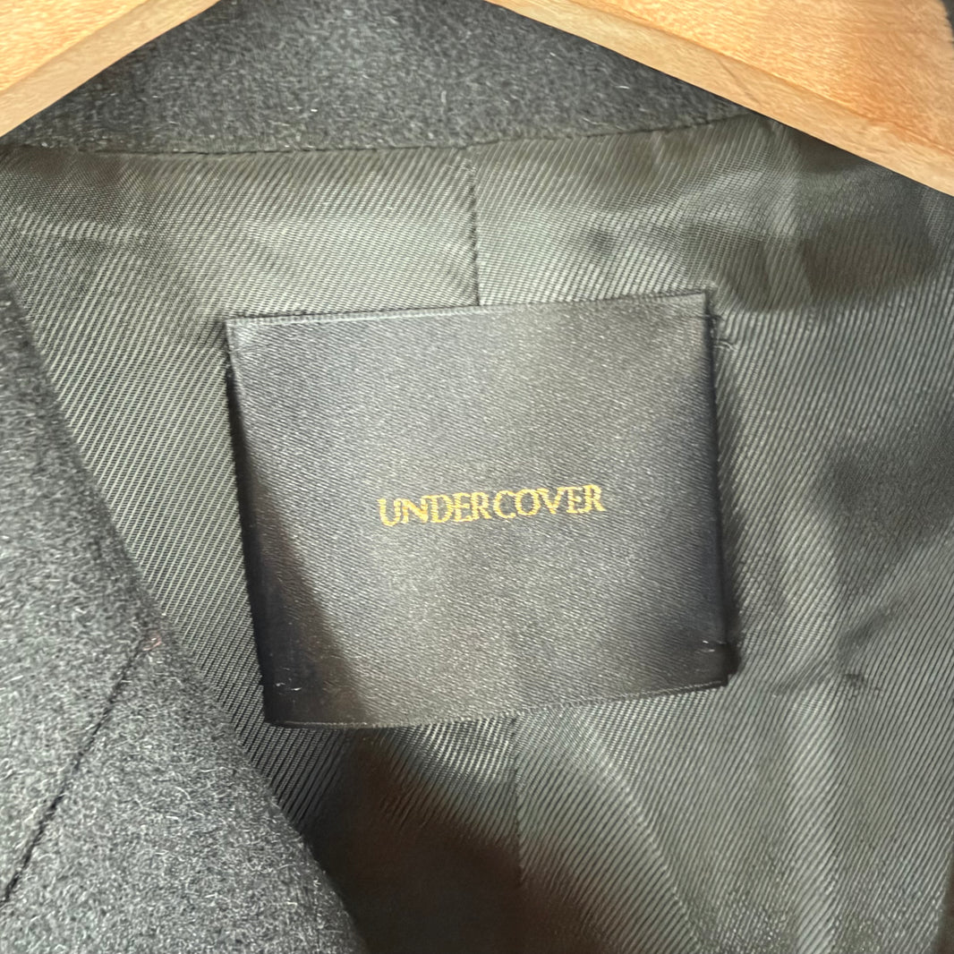 Undercover Chain Detail Double Breasted Coat
