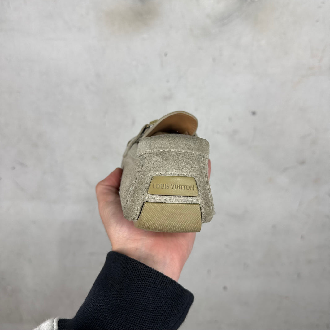 Louis Vuitton Emblem Driving Loafers