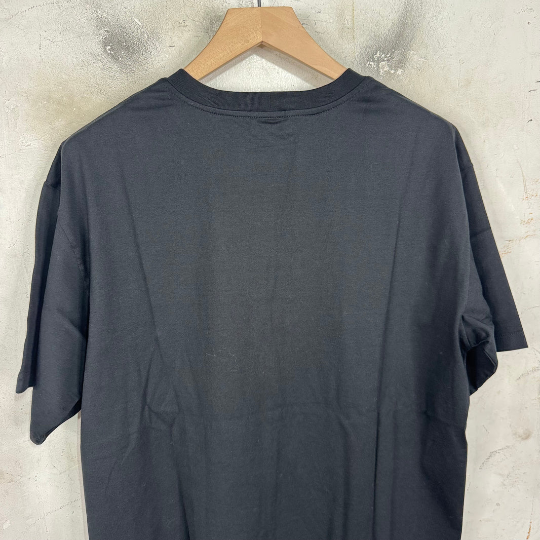 Celine Black Logo T-Shirt