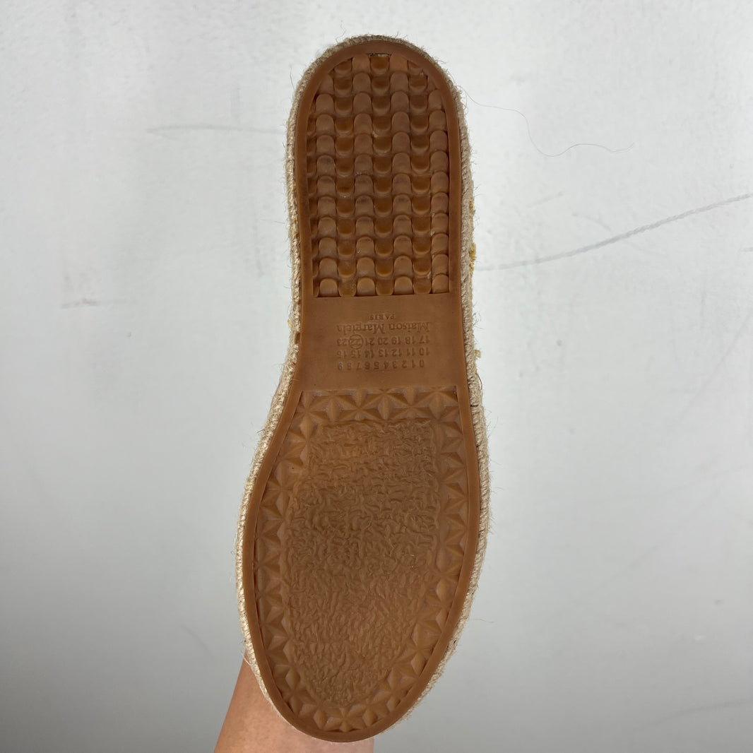 Margiela Yellow Canvas Espadrilles Replica Sneakers