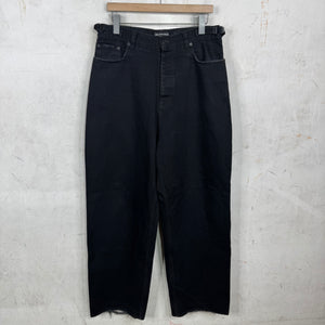 Balenciaga Black Baggy Skater Jeans