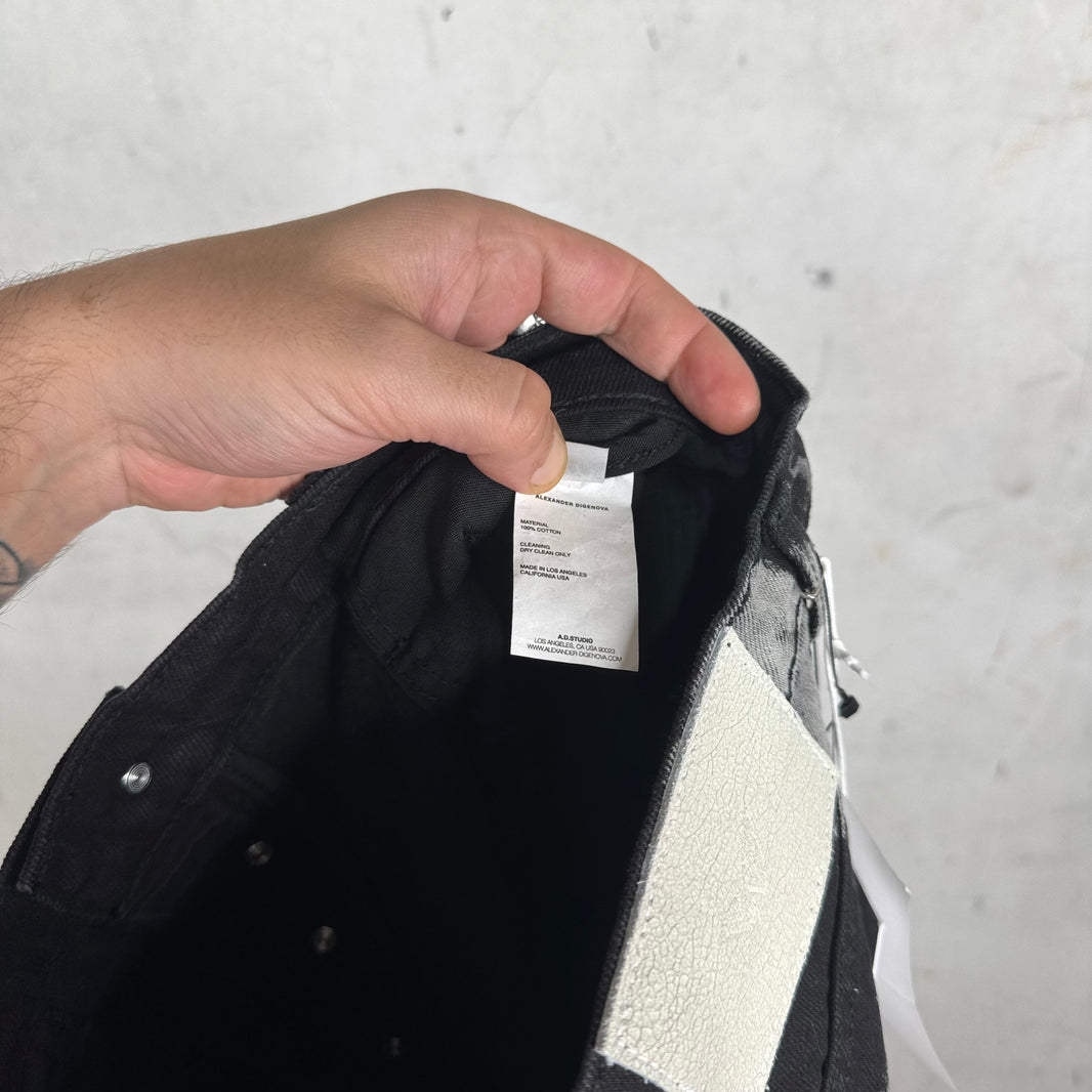 Alexander Digenova Black Bleached Jeans