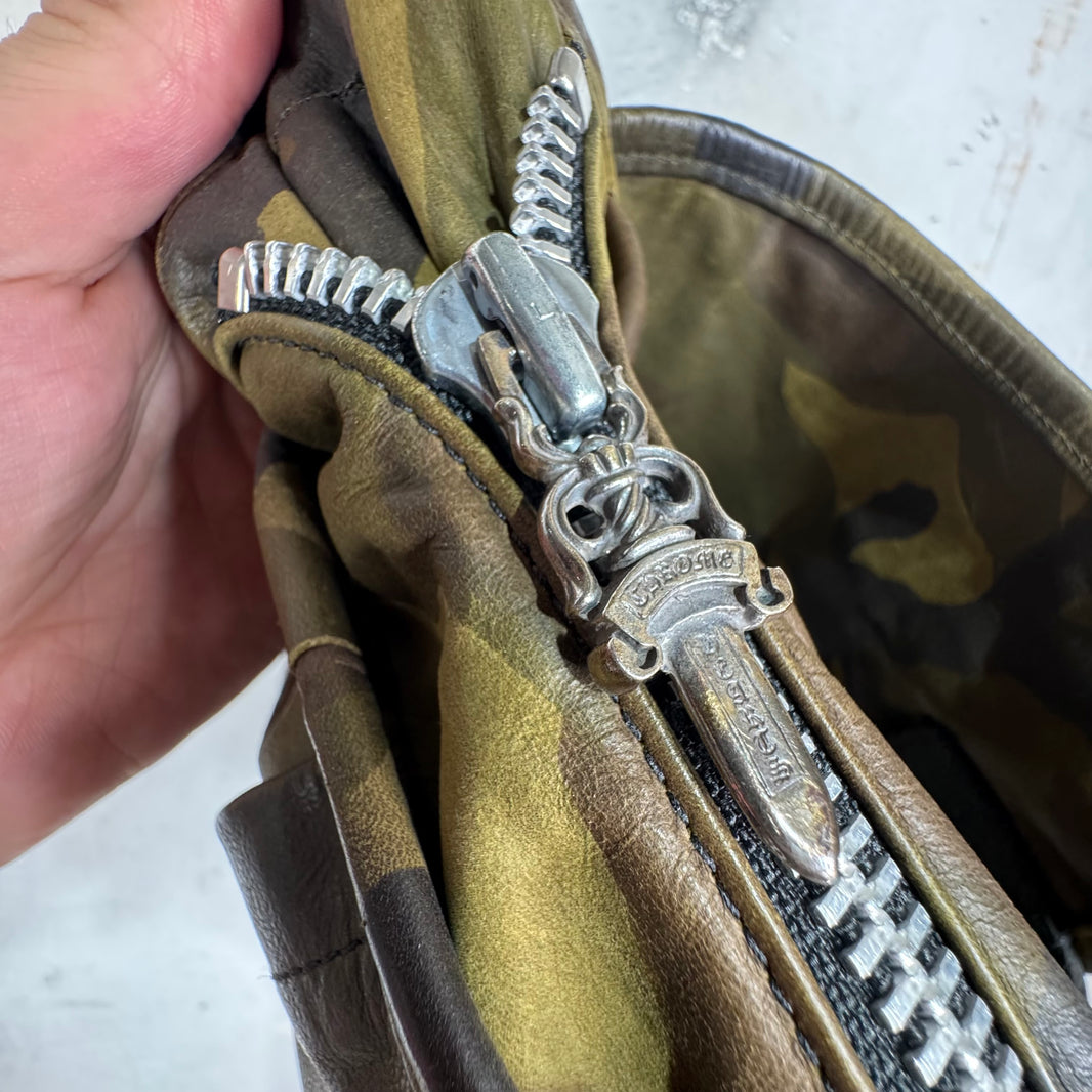 Chrome Hearts Camouflage Leather Gunslinger Messenger