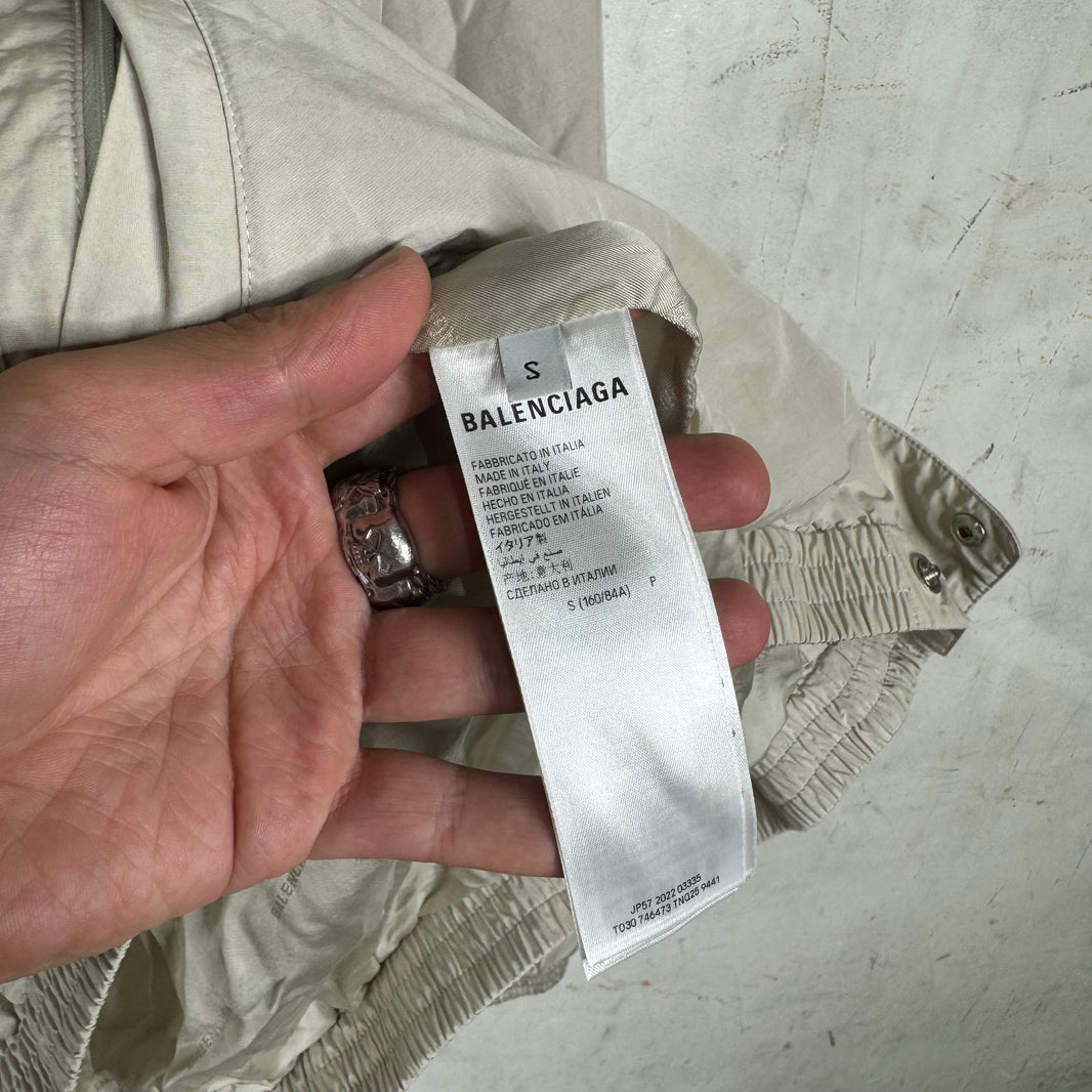 Balenciaga Beige Windbreaker Jacket