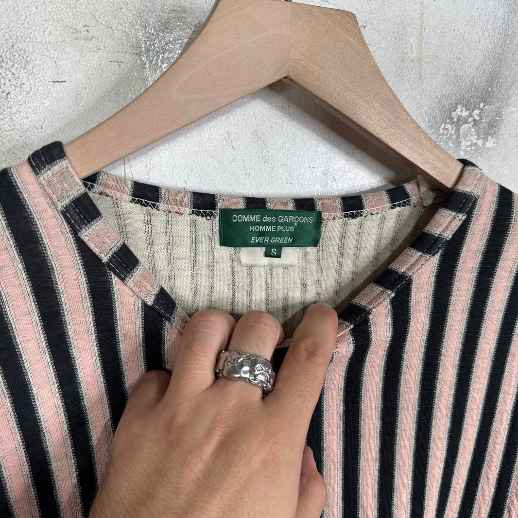 CDG HP Evergreen Striped LS T-Shirt