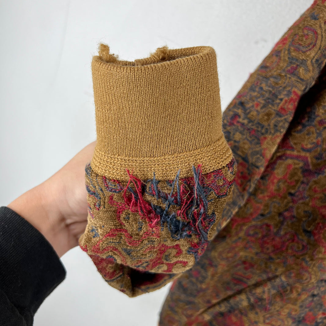 Saint Laurent Marrakech Teddy Tapestry Jacket