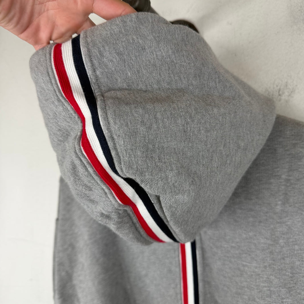 Thom Browne Gray Logo Hoodie