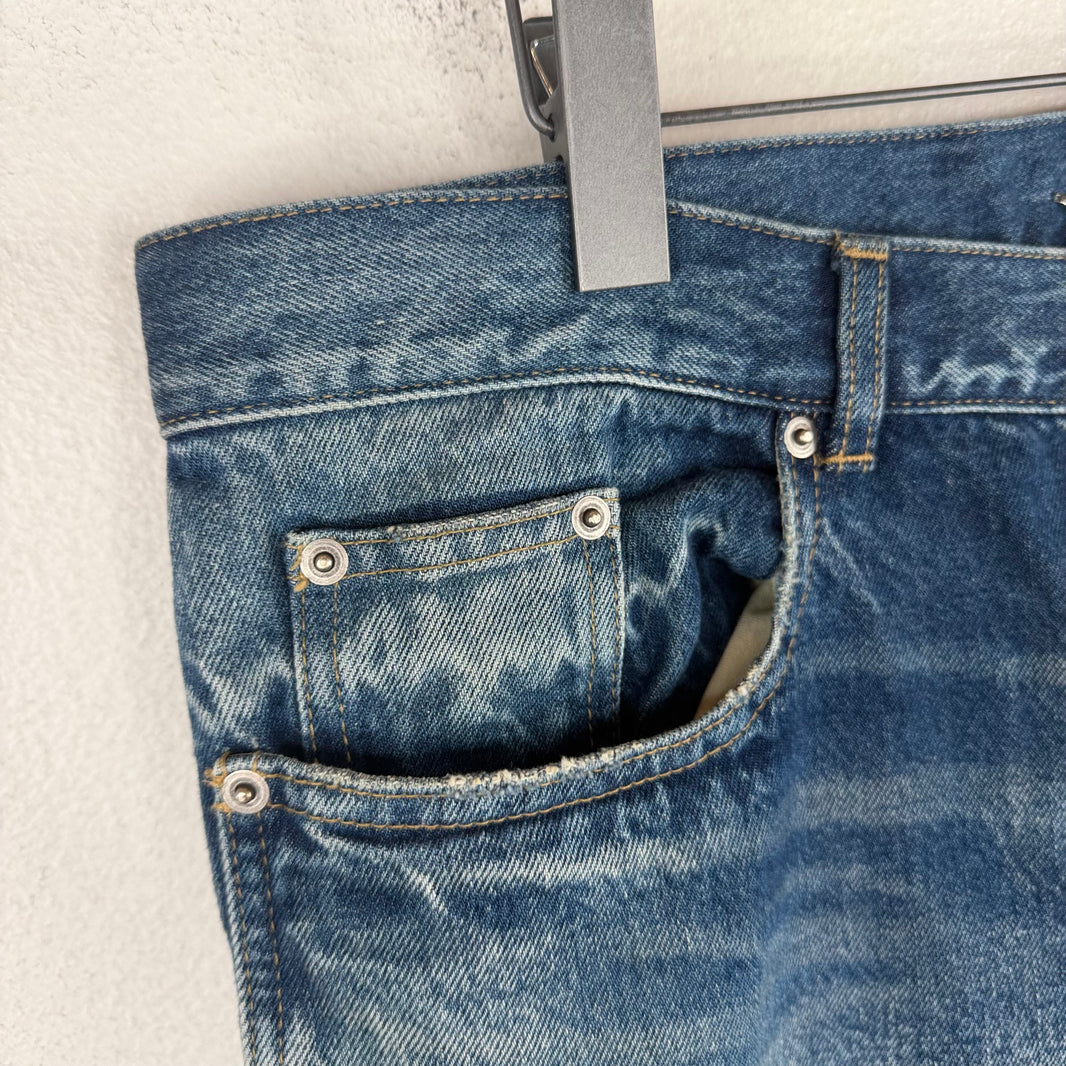 Saint Laurent D18 Mid Wash Jeans