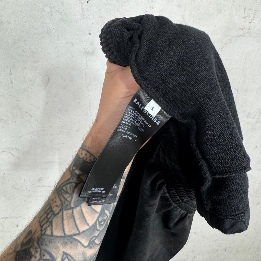 Balenciaga Muddied Mini Sweatshorts