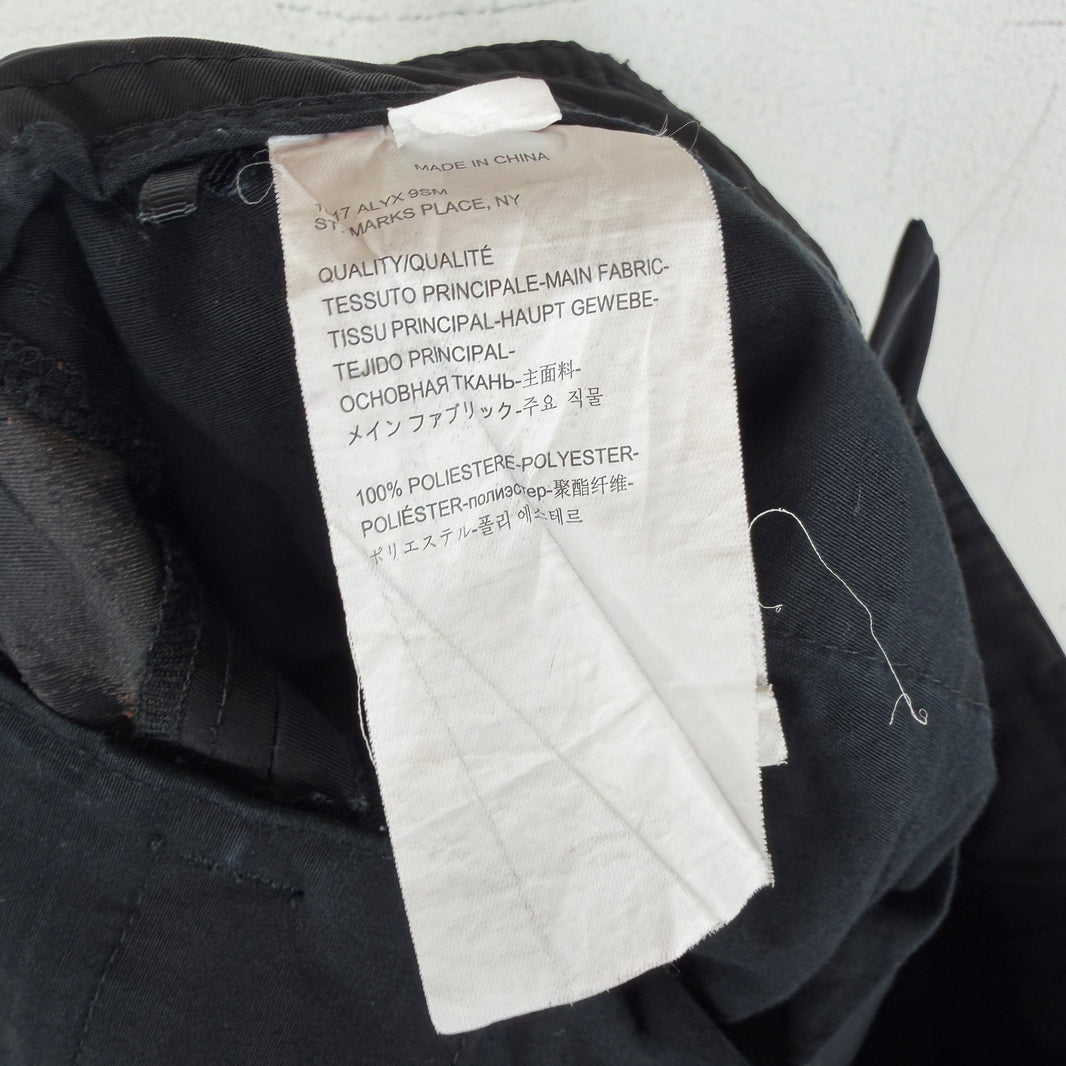 Alyx Black Nylon Cargo Shorts
