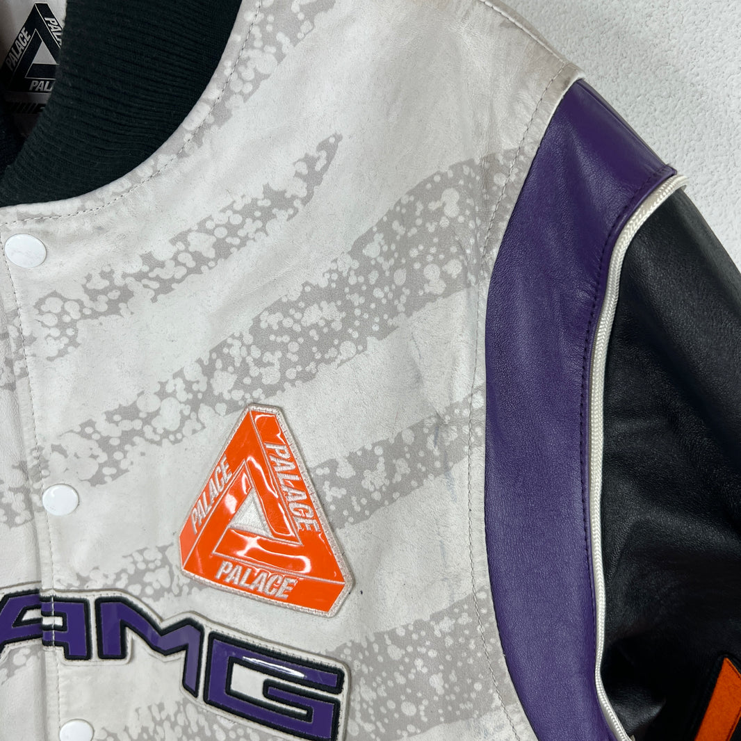 Palace AMG Leather Bomber Jacket