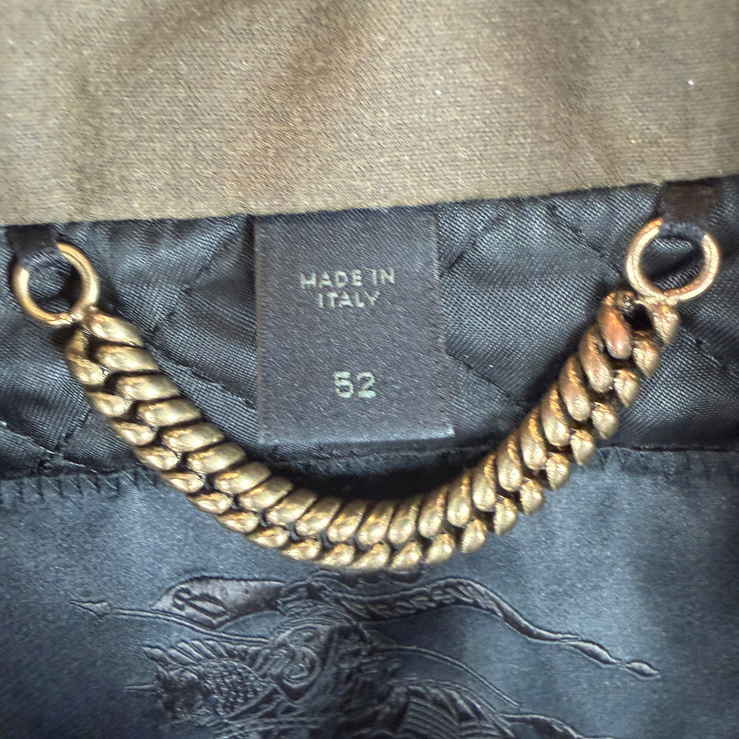 Burberry Olive Runway Cargo Jacket