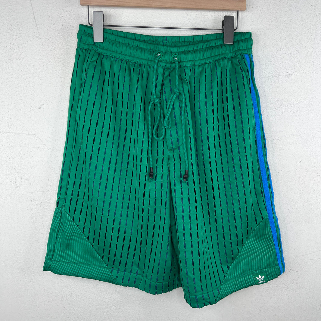 Adidas Song for the Mute Green Mesh Shorts