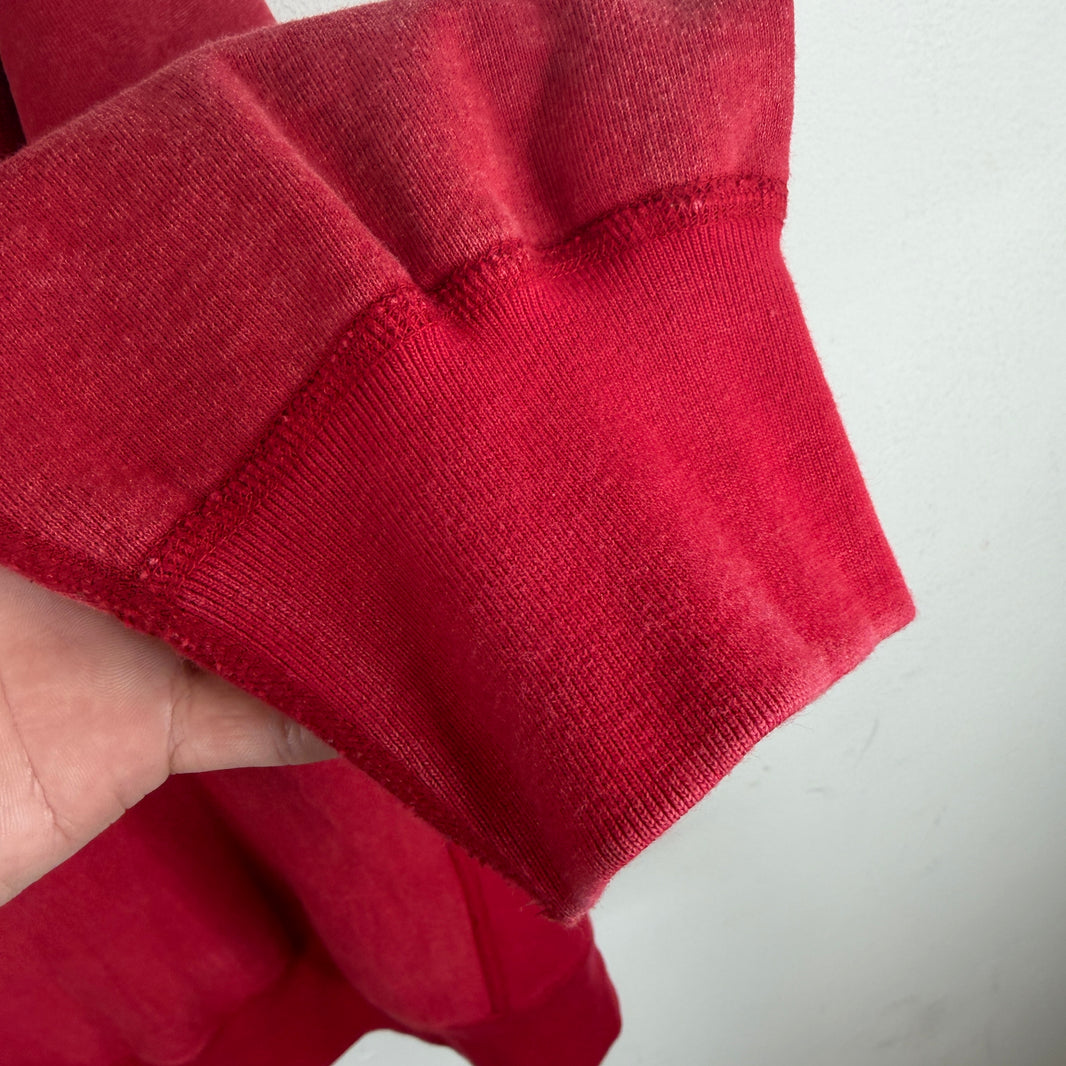 Supreme Red Washed Box Logo Sweater