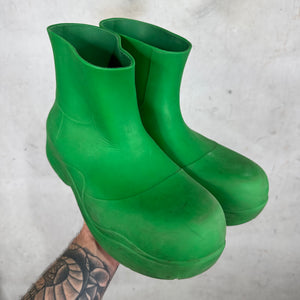 Bottega Veneta Green Puddle Boots