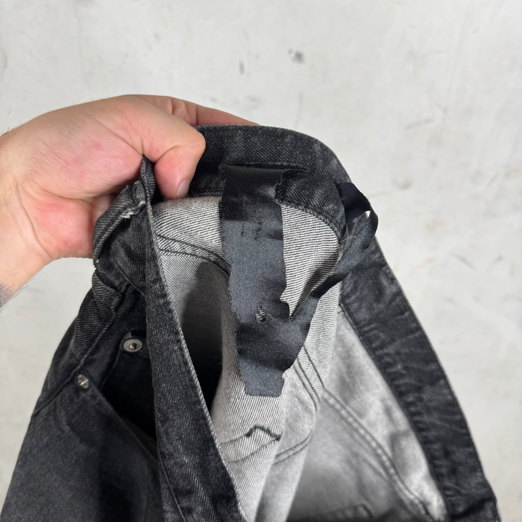 VLONE Black Stack Runway Jeans