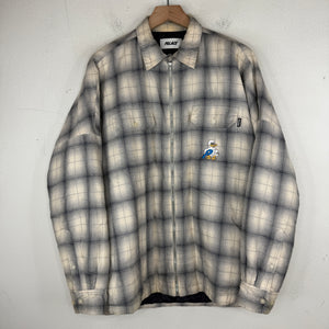 Palace Light Padded Duck Zip Flannel