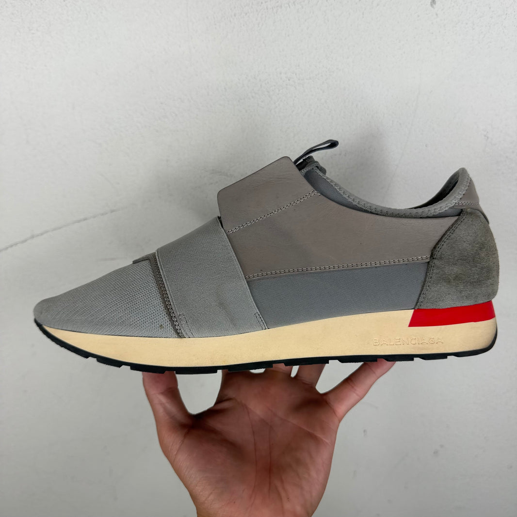 Balenciaga Gray Race Runners