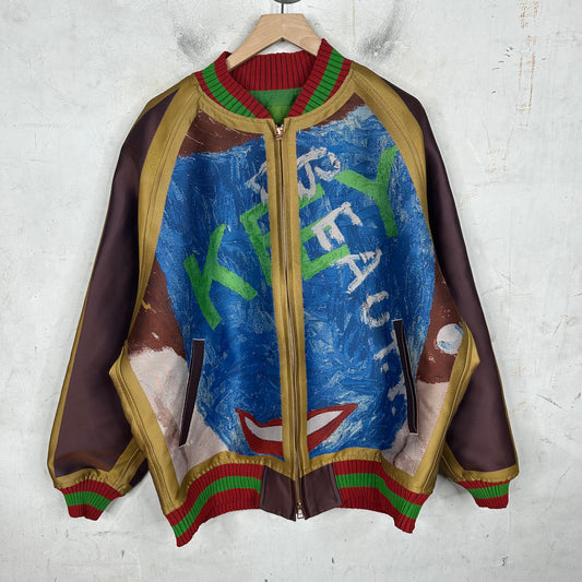 Issey Miyake x Tandori Yoko Varsity Jacket