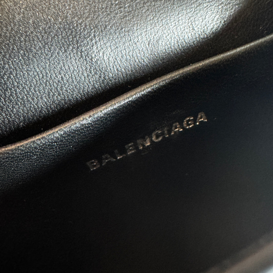 Balenciaga Mini Leather Side Pouch Bag