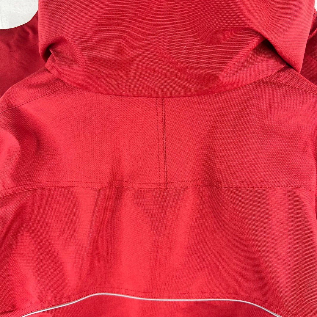 Balenciaga Red Swing Parka Jacket