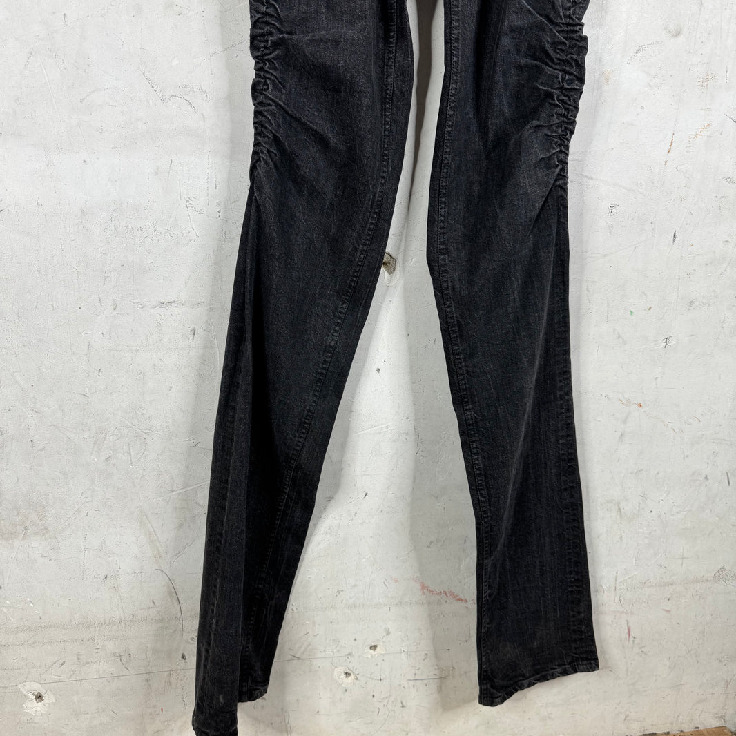 VLONE Black Stack Runway Jeans